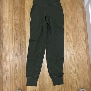 lululemon athletica Kids Dark Olive Green Jogger Leggings